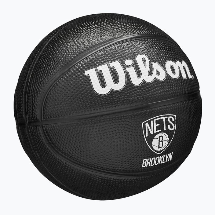 Wilson NBA Team Tribute Mini Brooklyn Nets basketball WZ4017604XB3 dydis 3 2