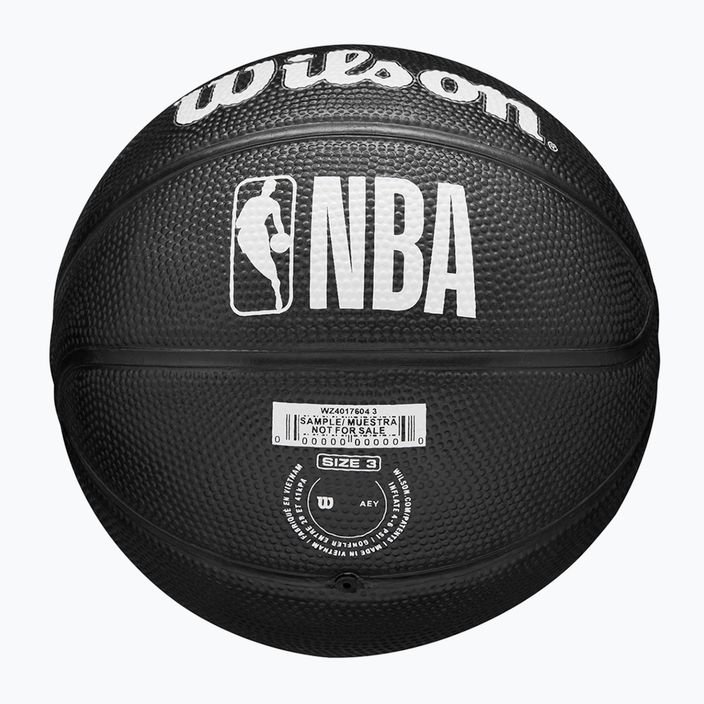Wilson NBA Team Tribute Mini Brooklyn Nets basketball WZ4017604XB3 dydis 3 7