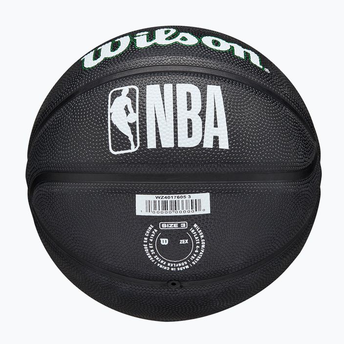 Wilson NBA Team Tribute Mini Boston Celtics krepšinio kamuolys WZ4017605XB3 dydis 3 6
