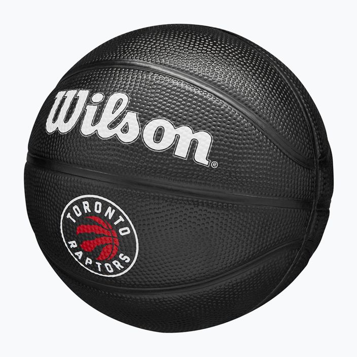 Wilson NBA Tribute Mini Toronto Raptors krepšinio kamuolys WZ4017608XB3 dydis 3 3