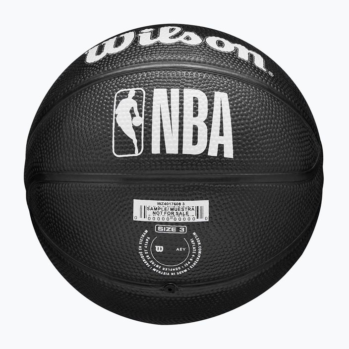 Wilson NBA Tribute Mini Toronto Raptors krepšinio kamuolys WZ4017608XB3 dydis 3 6