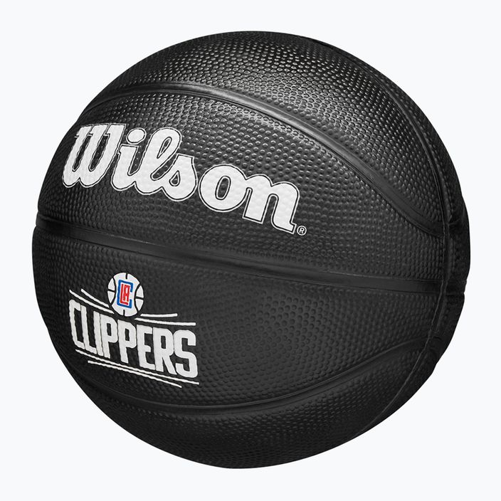 Wilson NBA Team Tribute Mini Los Angeles Clippers krepšinio kamuolys WZ4017612XB3 dydis 3 3
