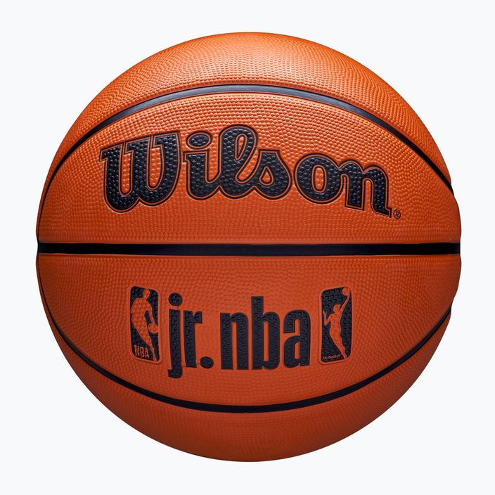 Krepšinio kamuolys Wilson NBA JR Drv Fam Logo brown dydis 6