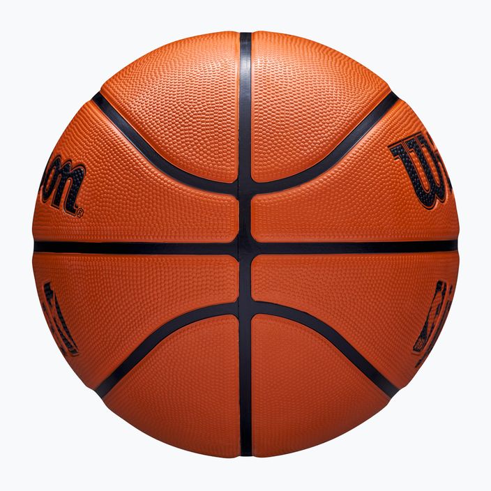 Krepšinio kamuolys Wilson NBA JR Drv Fam Logo brown dydis 6 6
