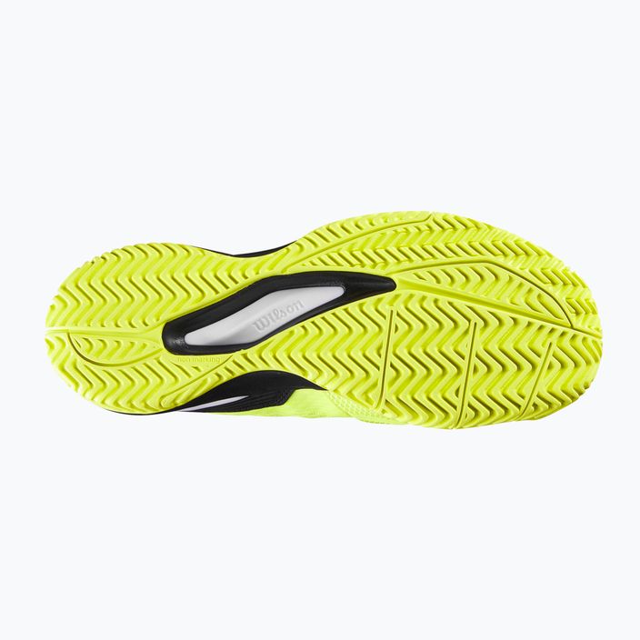 Wilson Rush Pro Ace Safety juodai geltoni vaikiški teniso bateliai WRS331140 15