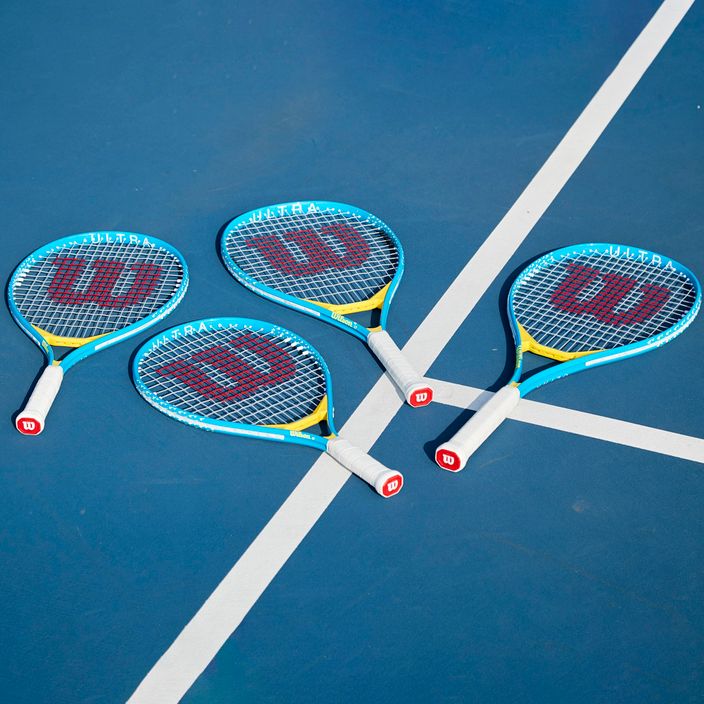 Wilson Ultra Power 21 vaikiška teniso raketė mėlyna WR118910H 14