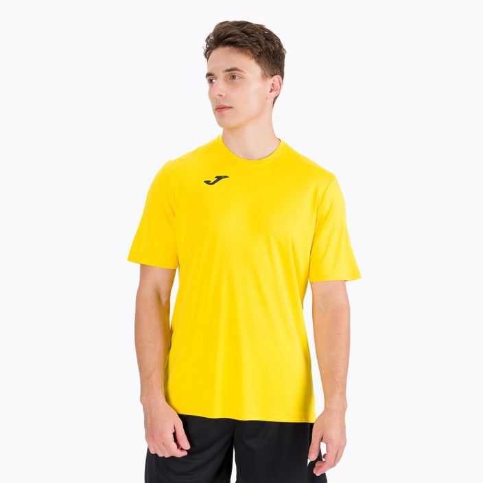 Joma Combi SS futbolo marškinėliai geltoni 100052