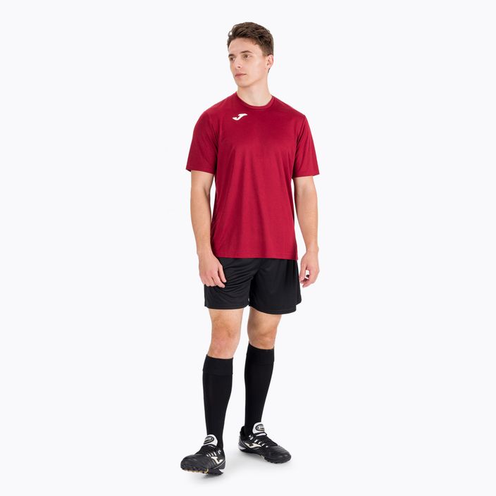 Joma Combi SS futbolo marškinėliai bordo spalvos 100052 5