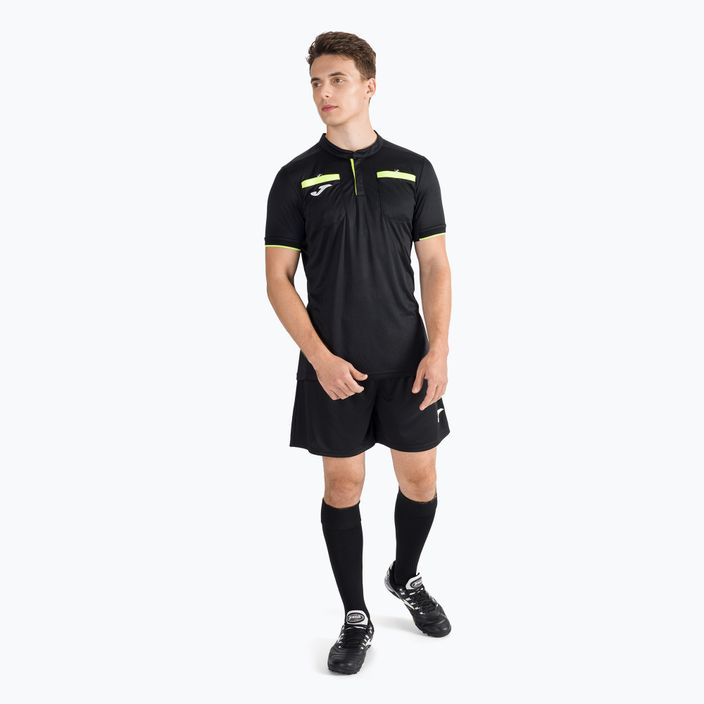 Joma Referee vyriški futbolo marškinėliai juodi 101299.121 5