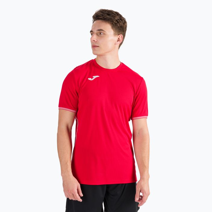 Joma Compus III vyrų futbolo marškinėliai raudoni 101587.600