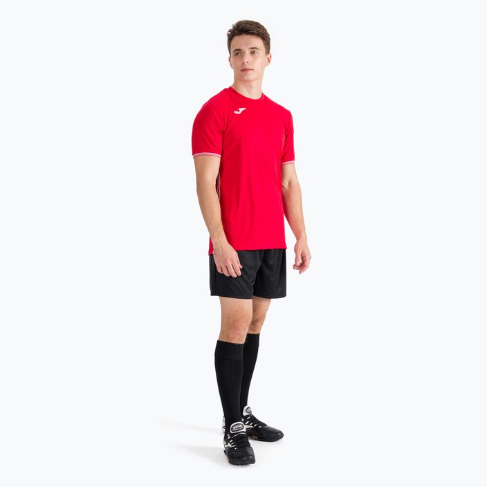 Joma Compus III vyrų futbolo marškinėliai raudoni 101587.600 5