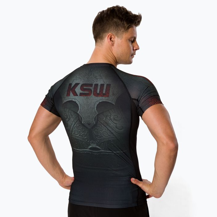 KSW Last Samurai vyriškas marškinėliai juoda 3