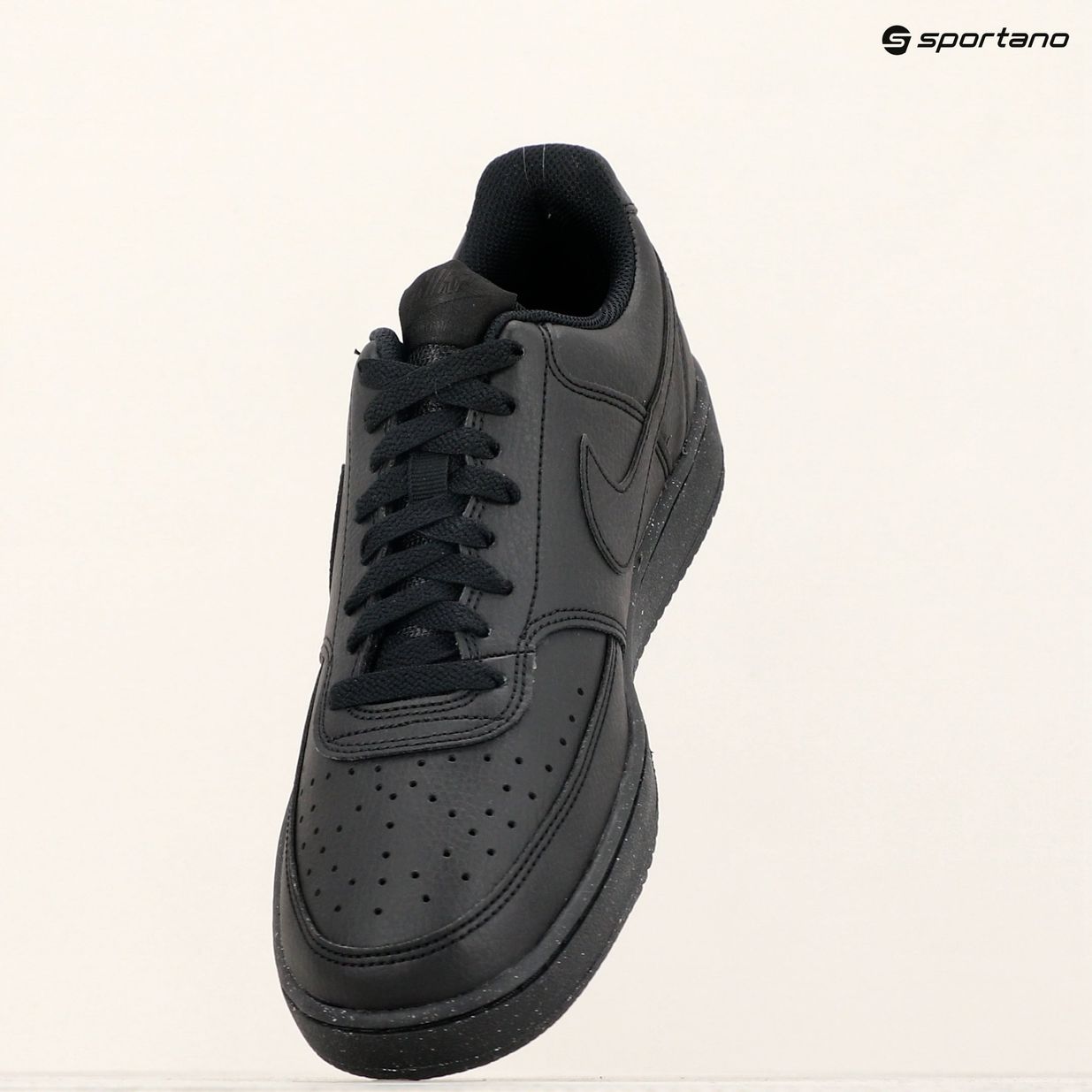 Vyriški batai Nike Court Vision Low Next Nature black / black / black 9