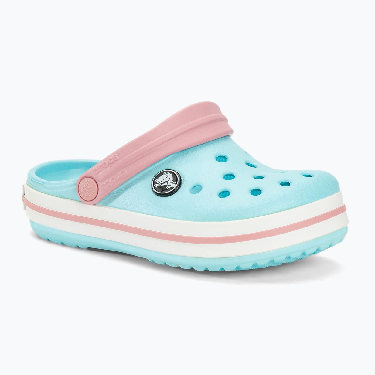 Vaikiškos šlepetės Crocs Crocband Clog ice blue/white