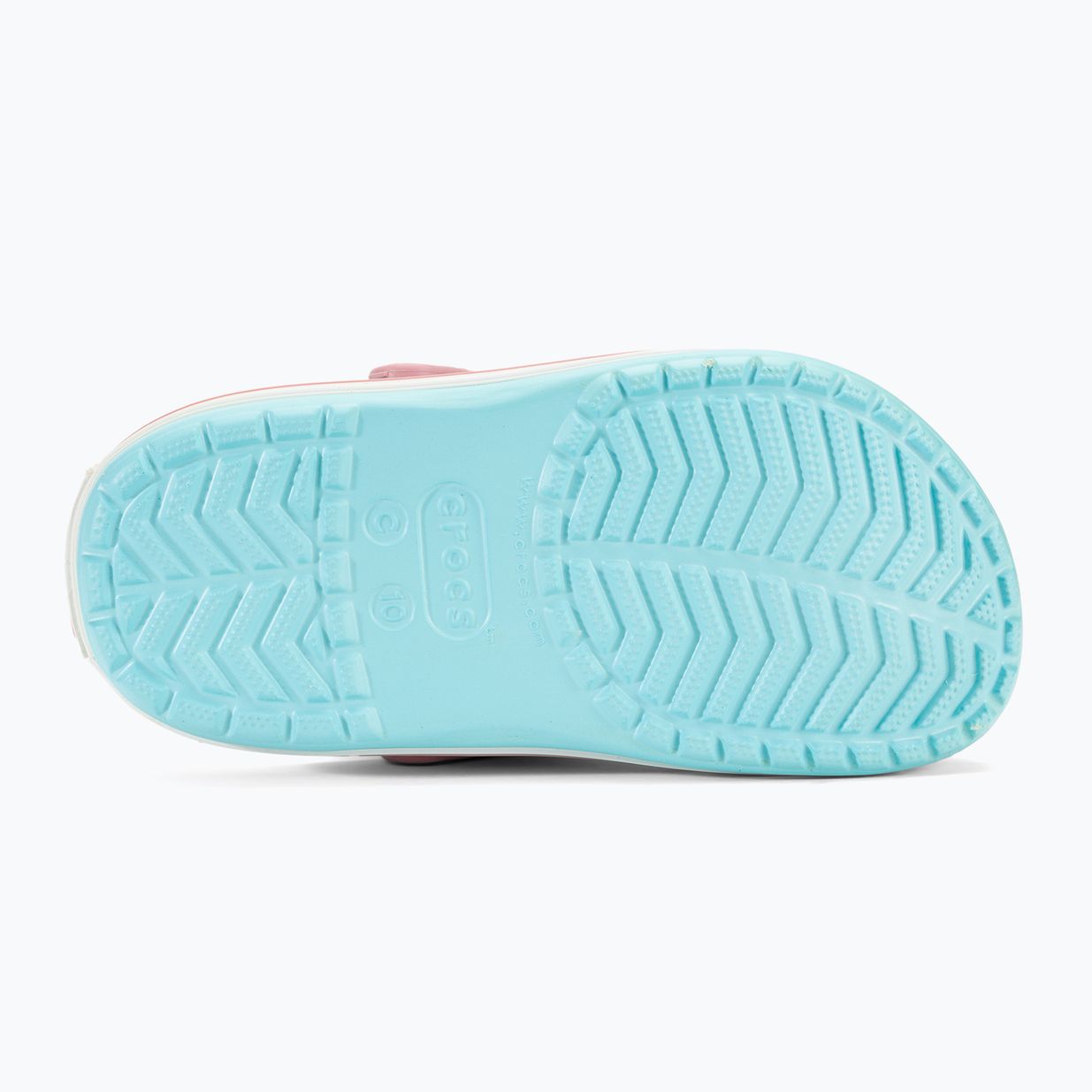 Vaikiškos šlepetės Crocs Crocband Clog ice blue/white 6