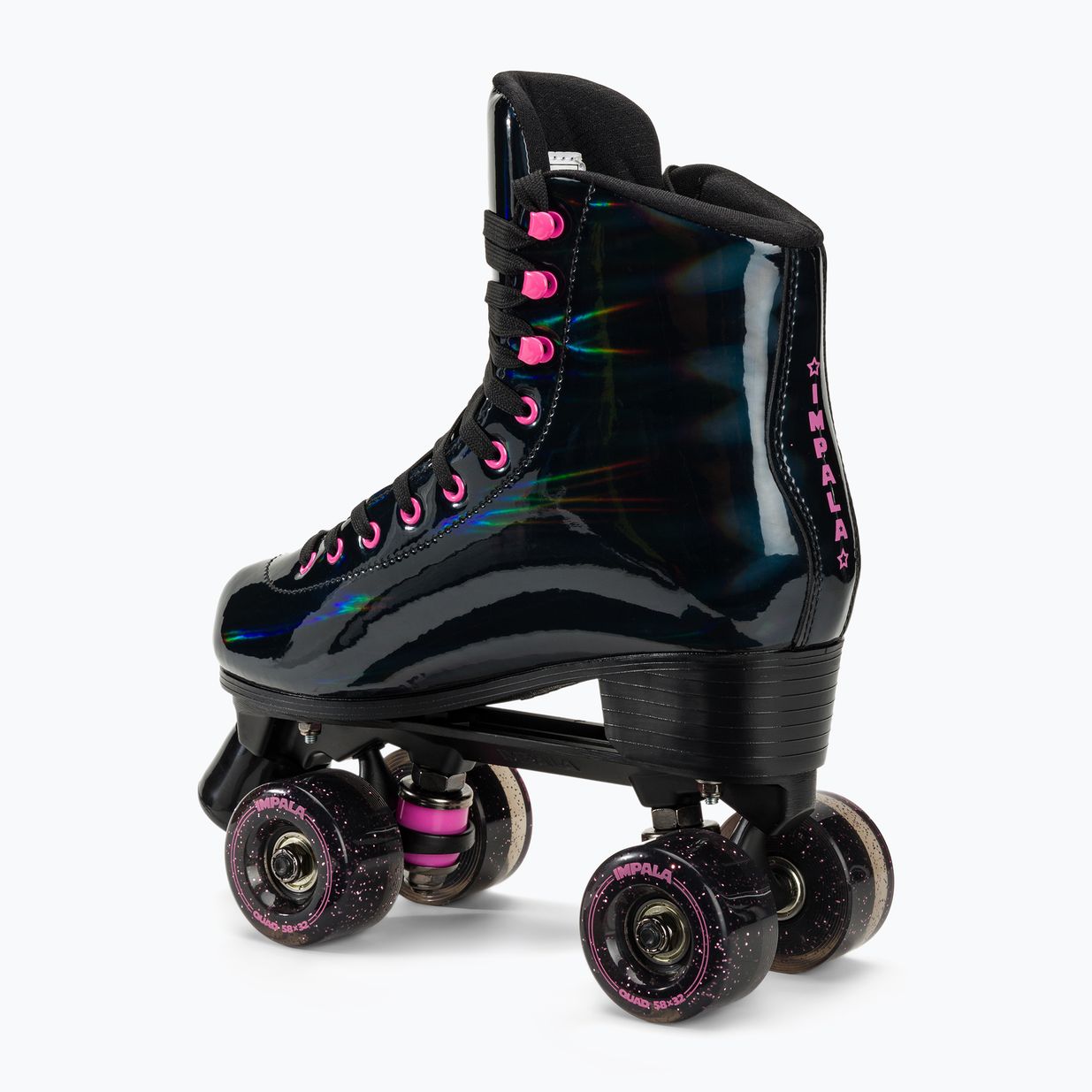 Moteriški riedučiai IMPALA Quad Skate black holographic 4