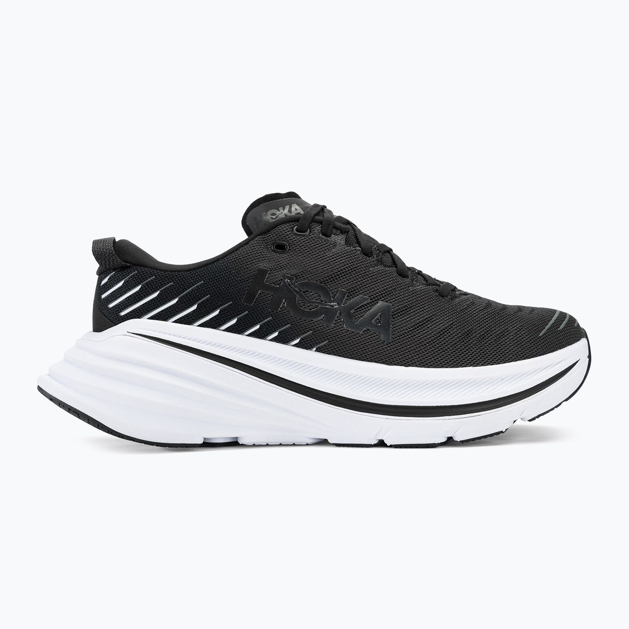 Vyriški bėgimo bateliai HOKA Bondi X black/white 3