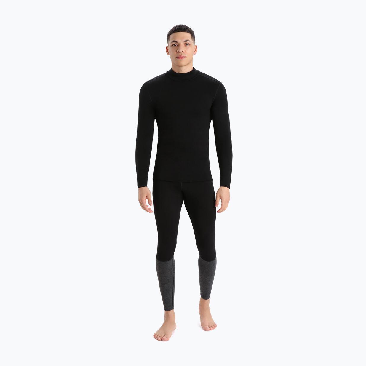 Vyriški termo megztiniai Icebreaker 260 Tech Turtleneck black 5