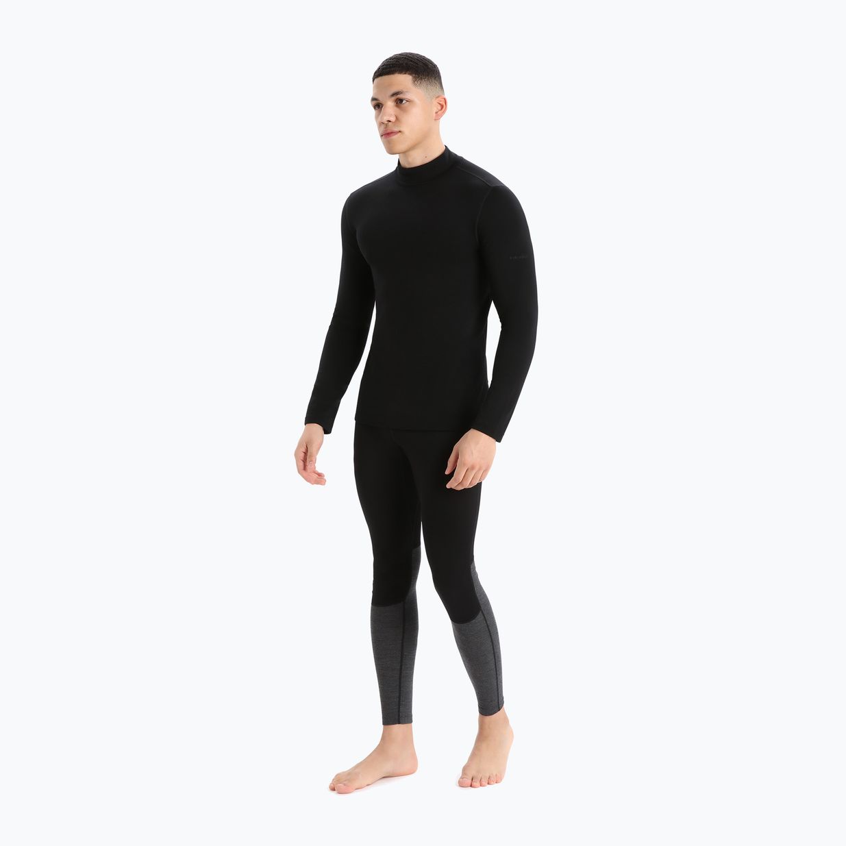 Vyriški termo megztiniai Icebreaker 260 Tech Turtleneck black 6