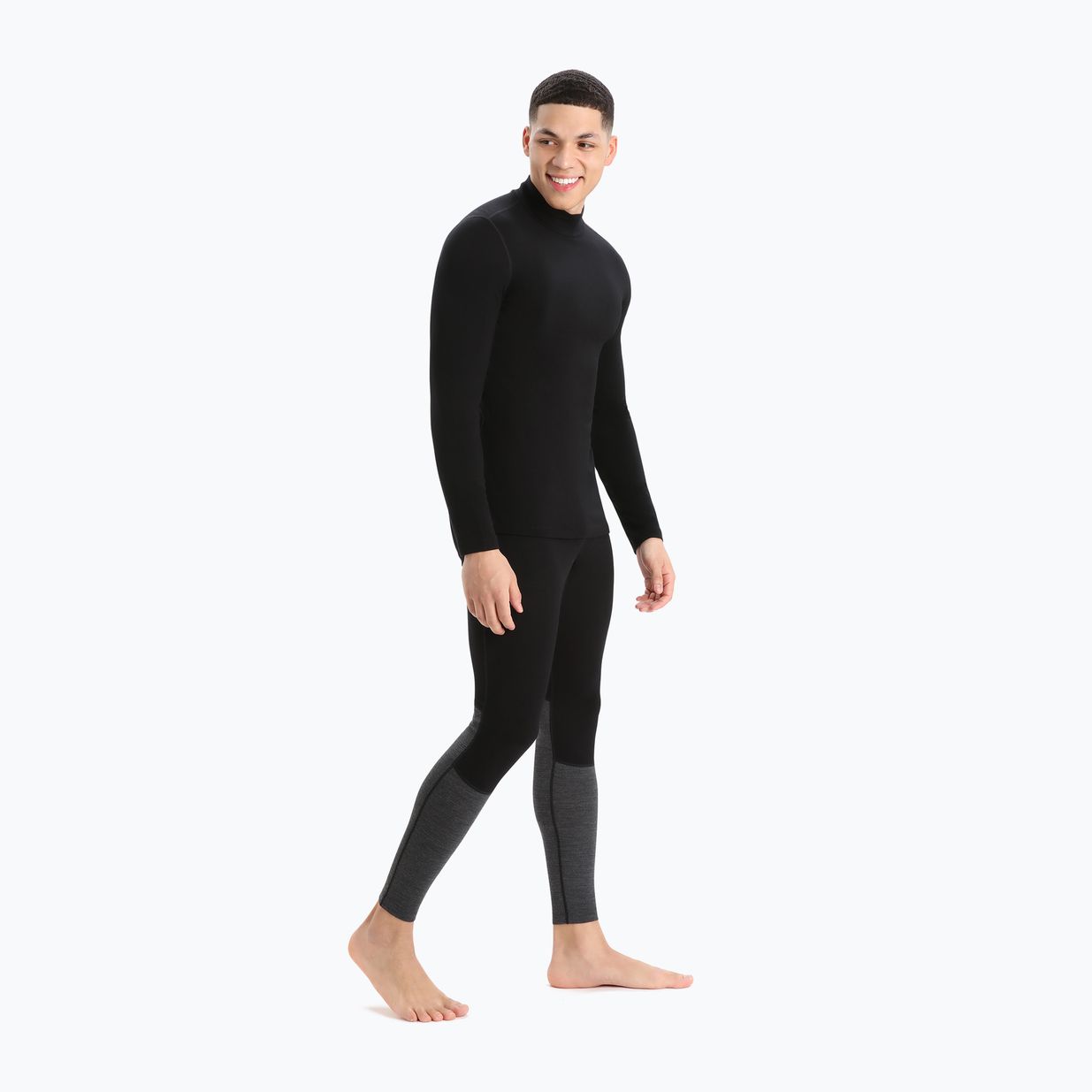 Vyriški termo megztiniai Icebreaker 260 Tech Turtleneck black 7