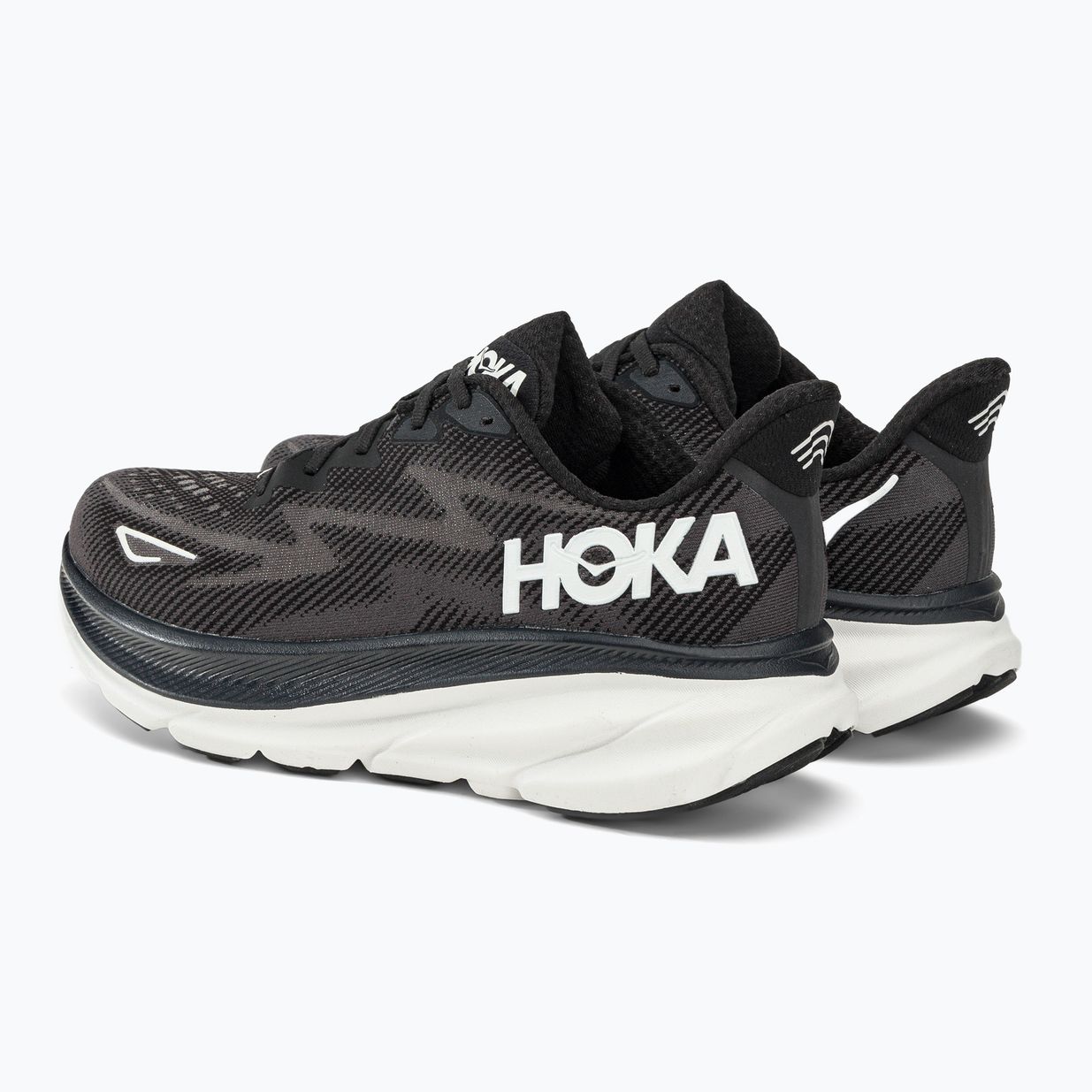 HOKA vyriški bėgimo bateliai Clifton 9 black 1127895-BWHT 4