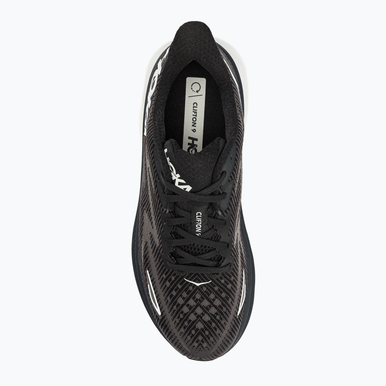 HOKA vyriški bėgimo bateliai Clifton 9 black 1127895-BWHT 5