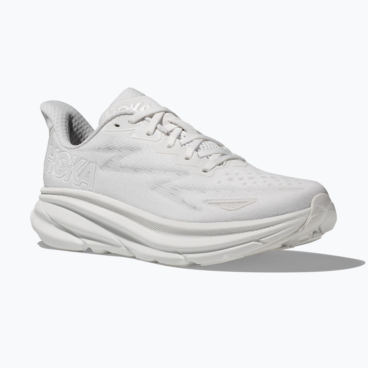 Vyriški bėgimo batai HOKA Clifton 9 white/white 8