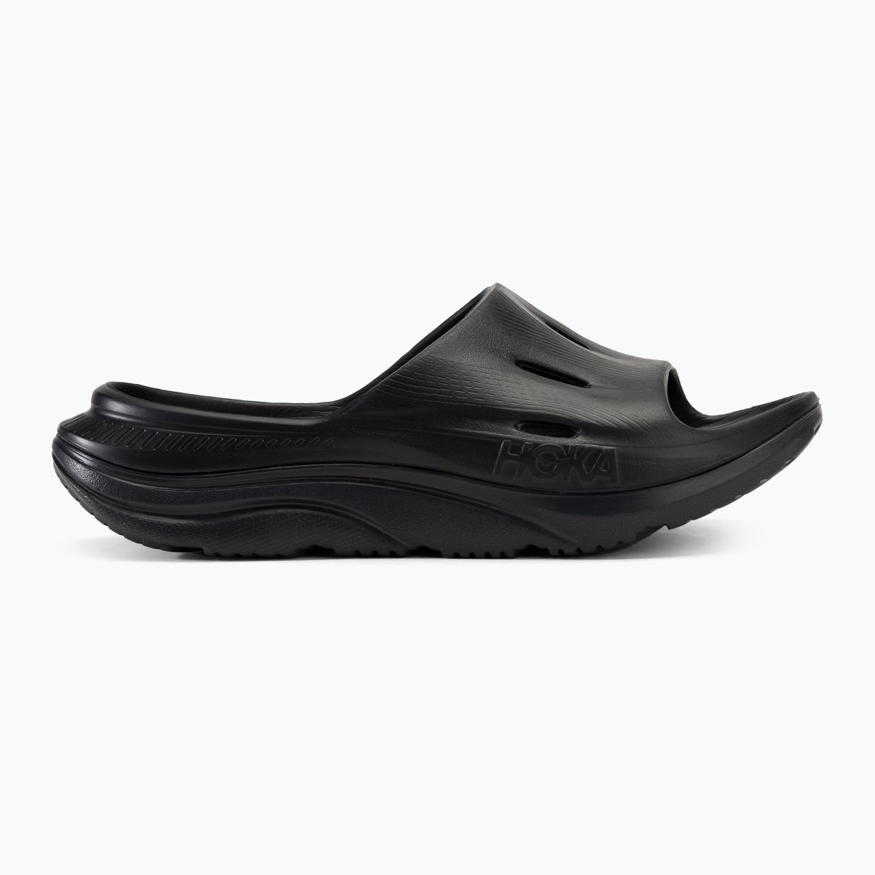 Vaikiškos šlepetės HOKA Ora Recovery Slide 3 black/black 2