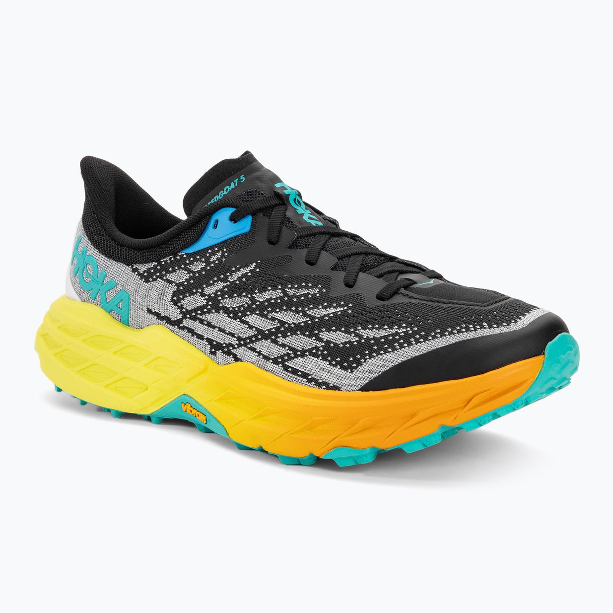 Vyriški bėgimo bateliai HOKA Speedgoat 5 black/evening primrose