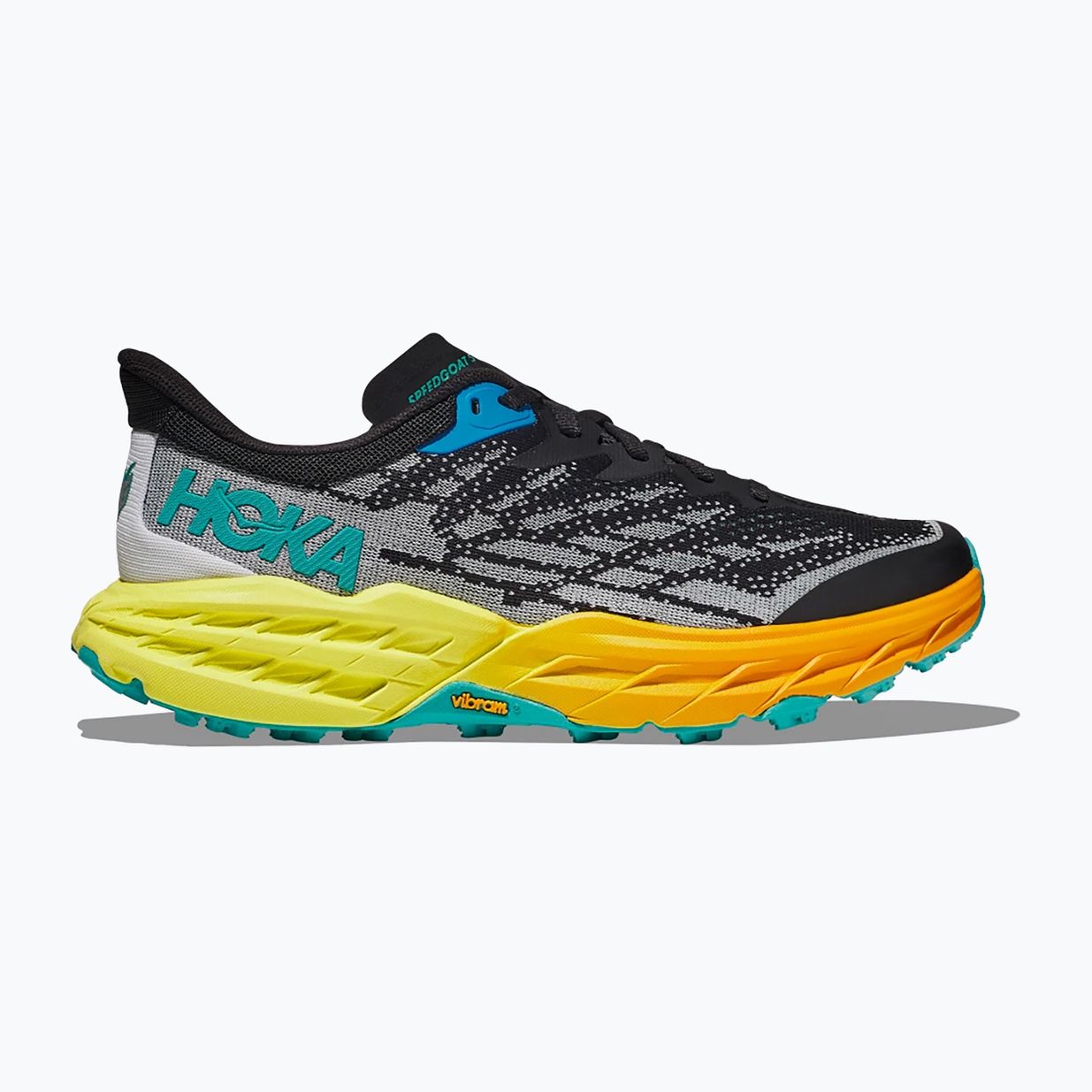 Vyriški bėgimo bateliai HOKA Speedgoat 5 black/evening primrose 7