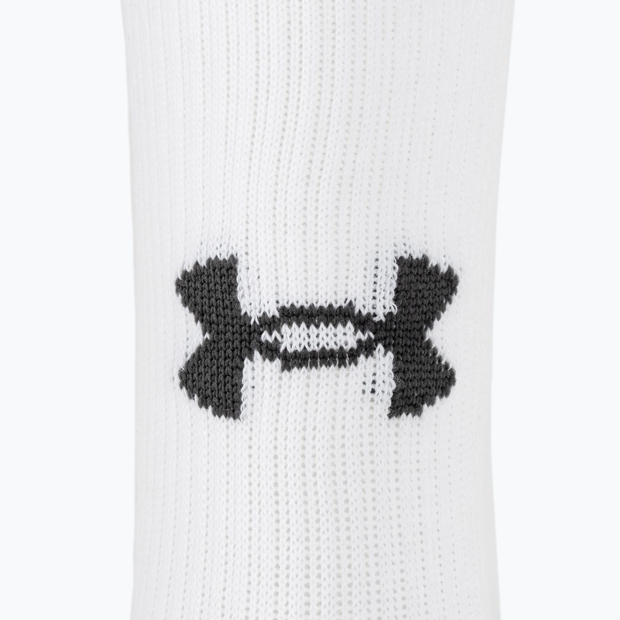 "Under Armour Performance Tech" 3 vnt. "Crew" kojinių balta/balta/pilka 4