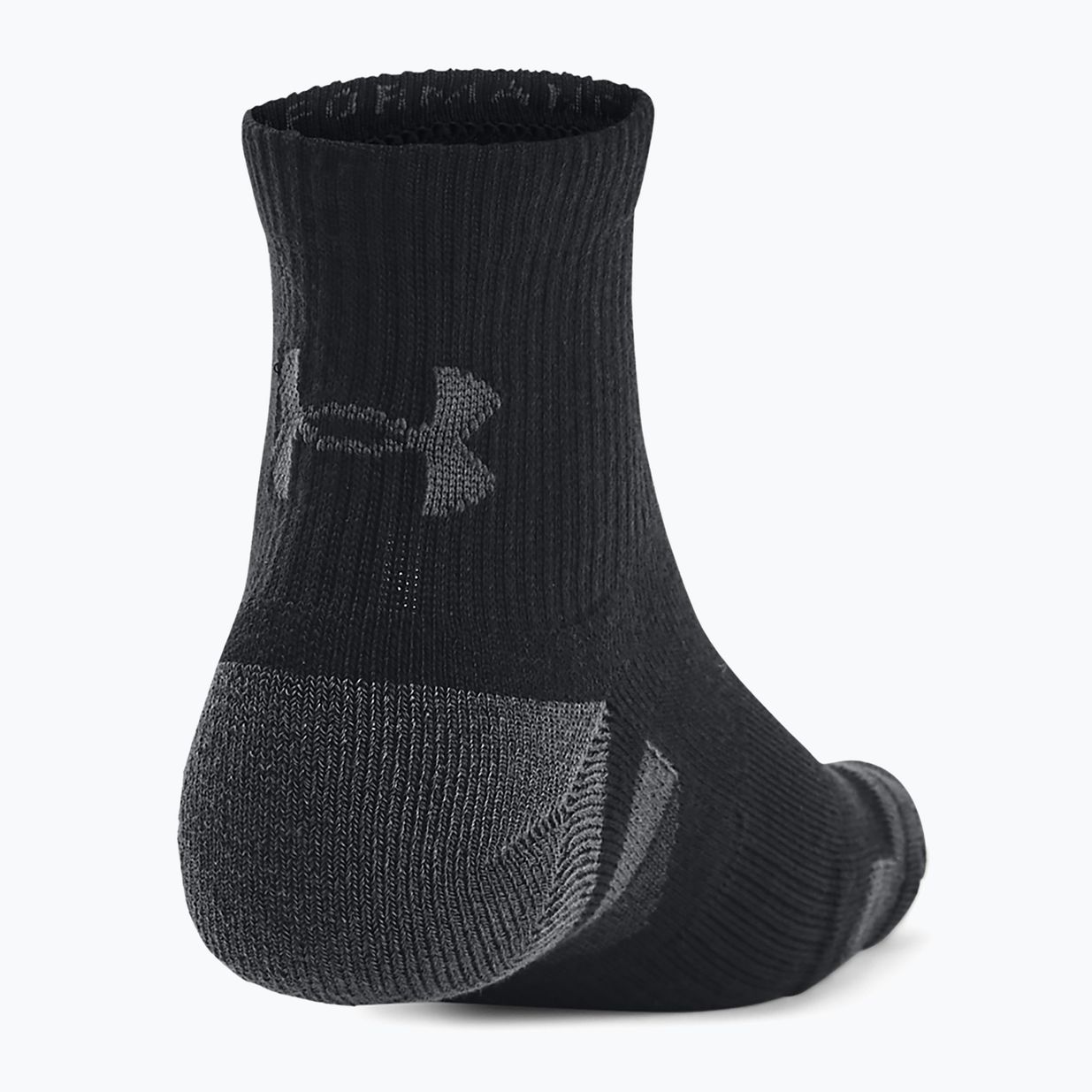 Treniruočių kojinės Under Armour Performance Tech 3 Pack black/black/jet gray 3