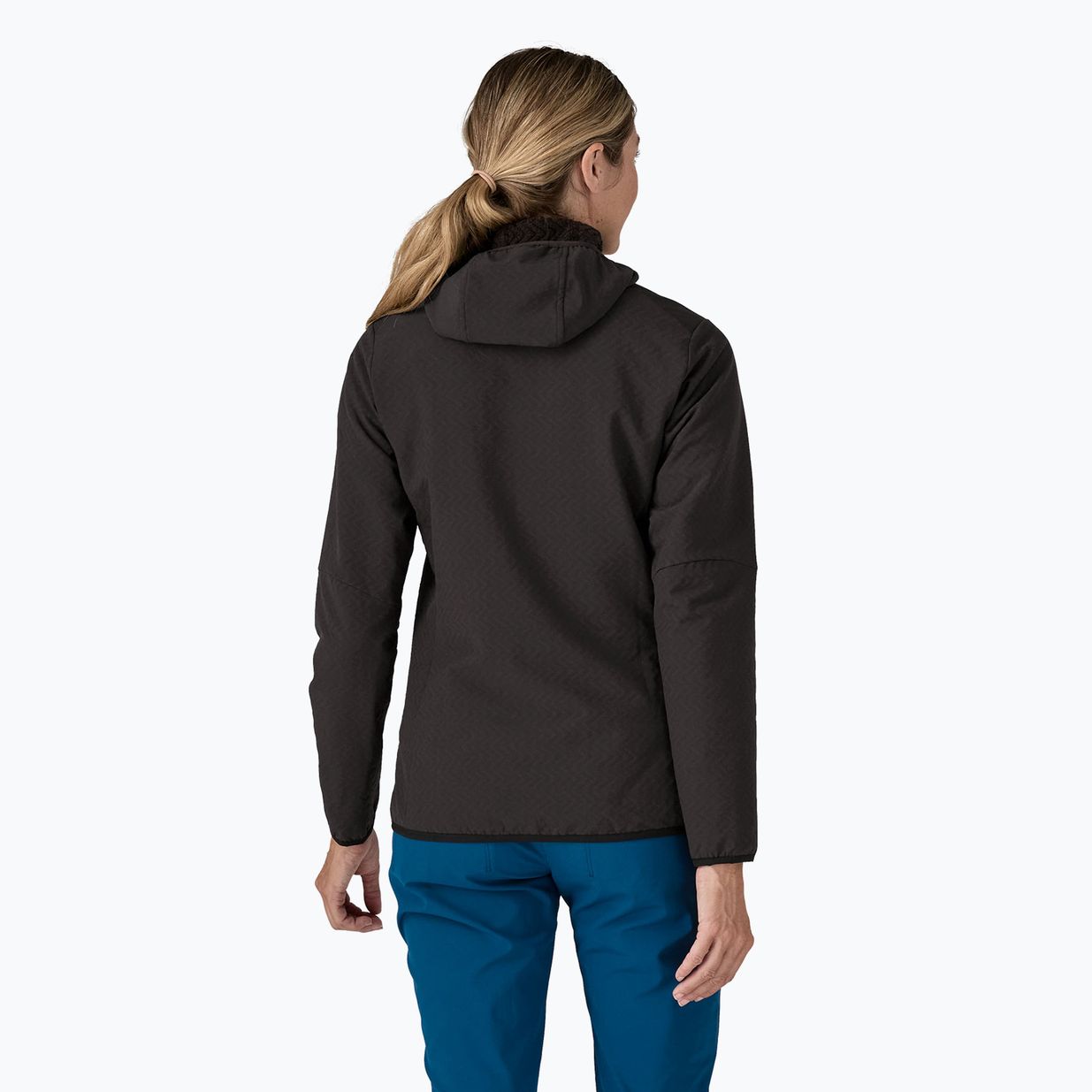 Moteriška softshell striukė Patagonia R2 CrossStrata Hoody black 2