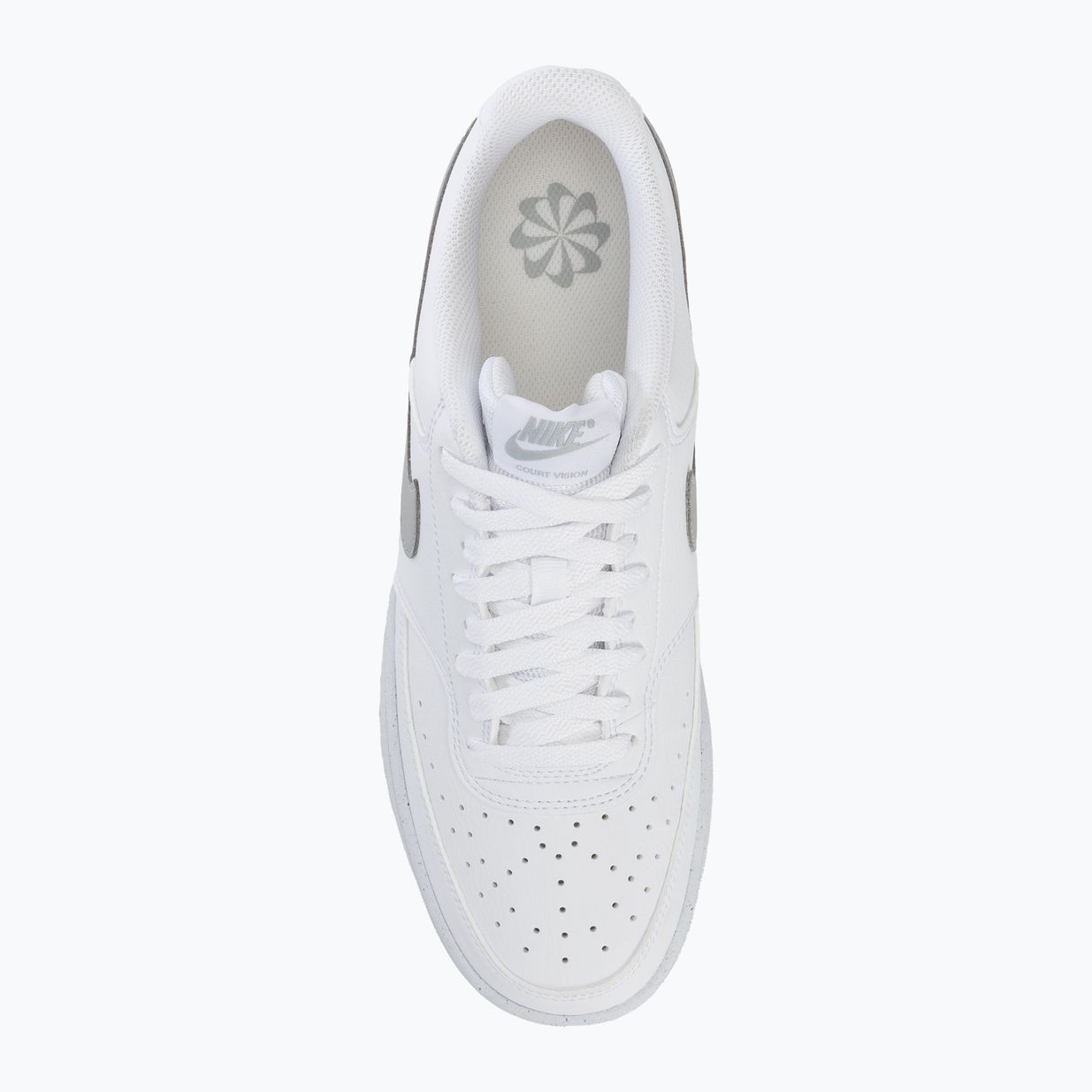 Vyriški batai Nike Court Vision Low Next Nature white/light smoke grey 5