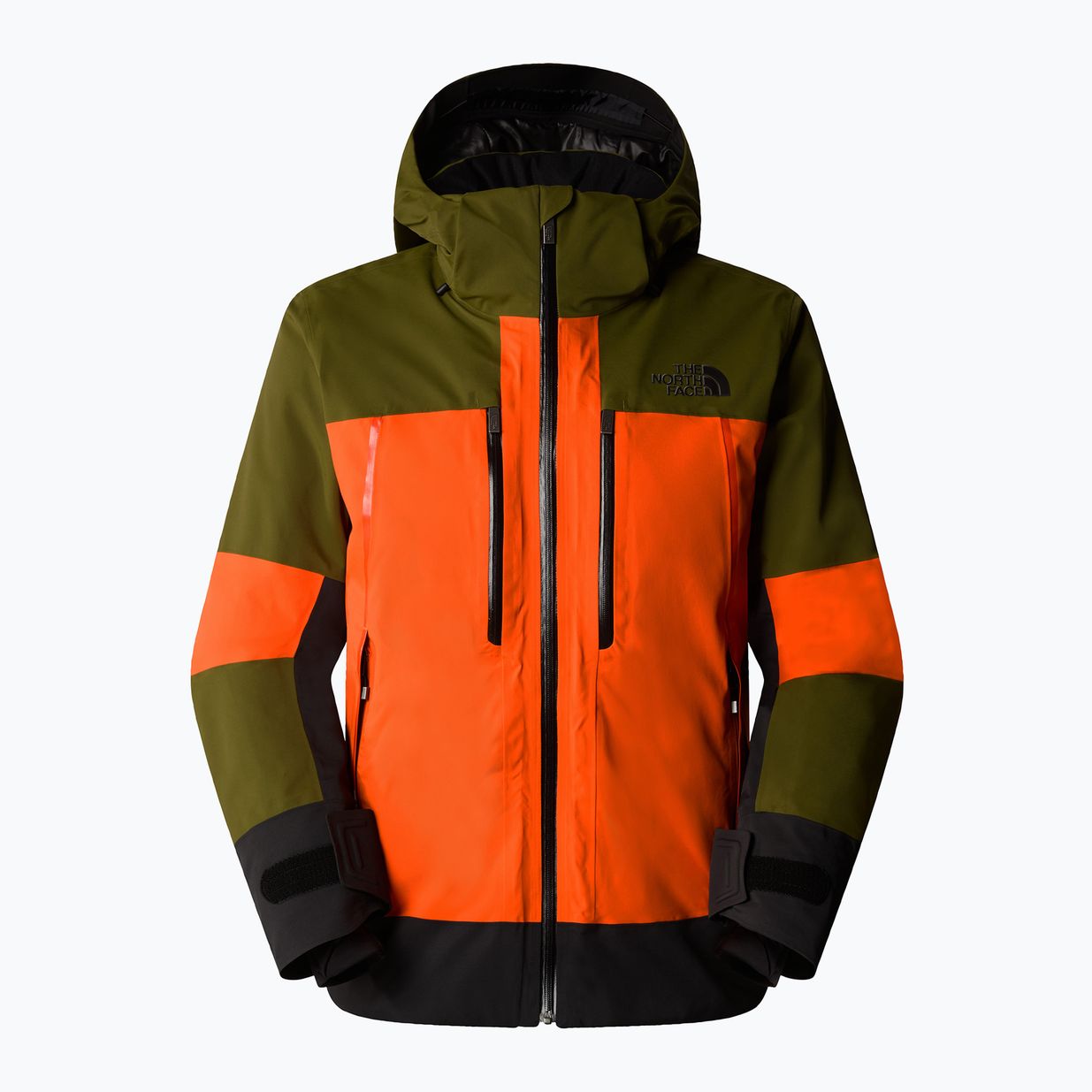 Vyriška slidinėjimo striukė The North Face Snowsquall orange/forest olive 5