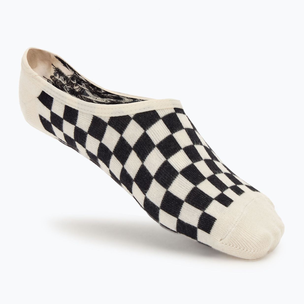 Moteriškos kojinės Vans Checker Canoodle 3 poros black 2