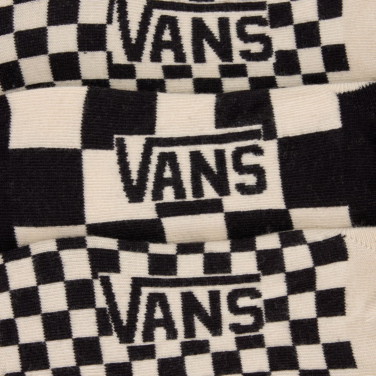 Moteriškos kojinės Vans Checker Canoodle 3 poros black 6