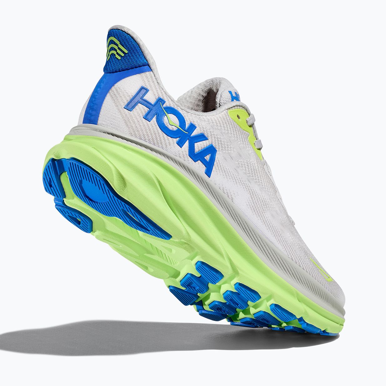 Vyriški bėgimo bateliai HOKA Clifton 9 stardust/electric cobalt 6