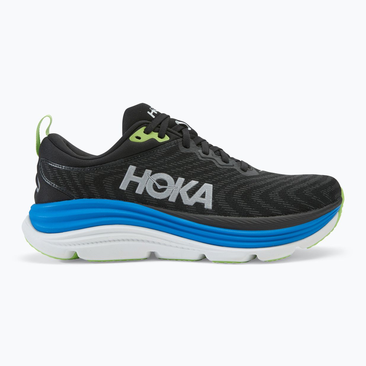 Vyriški bėgimo bateliai HOKA Gaviota 5 black/electric cobalt 2