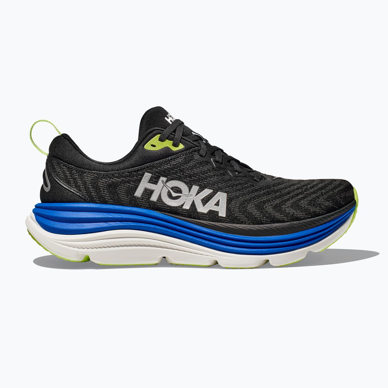 Vyriški bėgimo bateliai HOKA Gaviota 5 black/electric cobalt 9