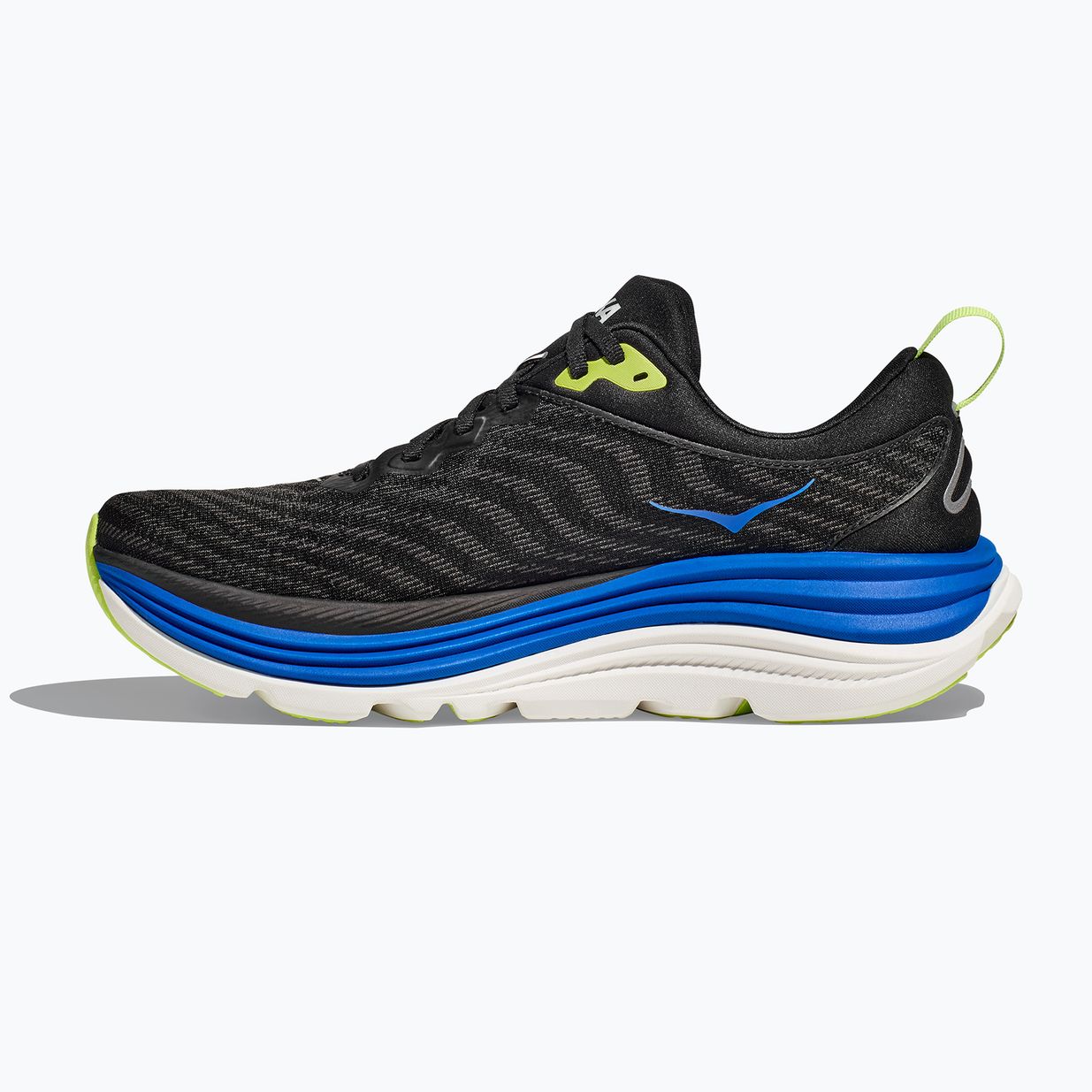 Vyriški bėgimo bateliai HOKA Gaviota 5 black/electric cobalt 10