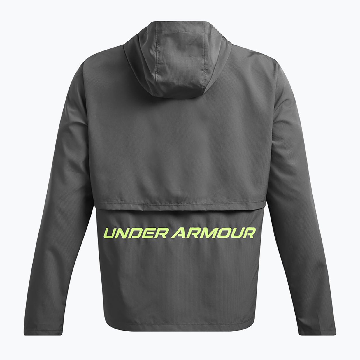 Vyriška bėgimo striukė Under Armour Storm Run Hooded castlerock/morph green/reflective 4