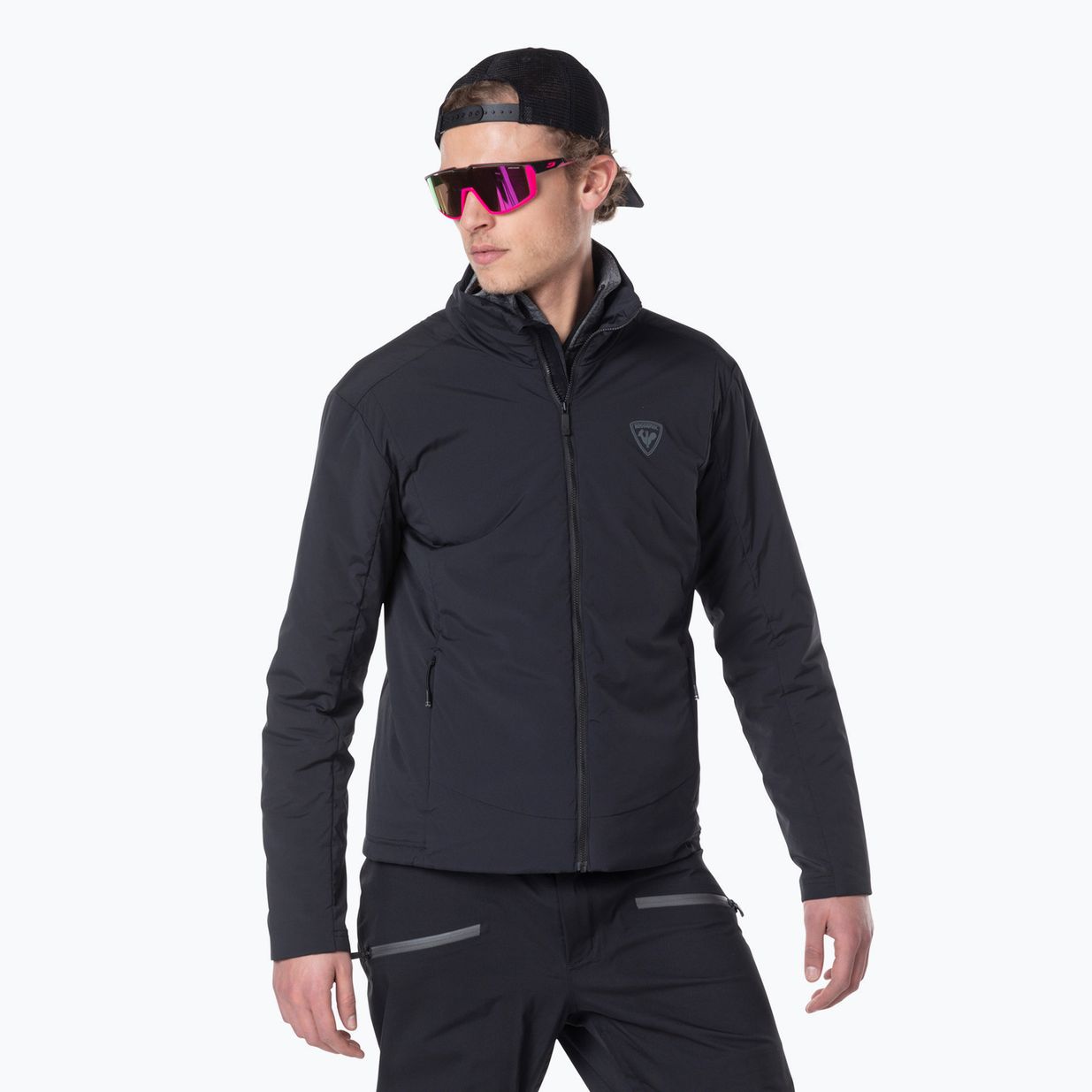 Vyriška pašiltinta striukė Rossignol Opside Jkt black