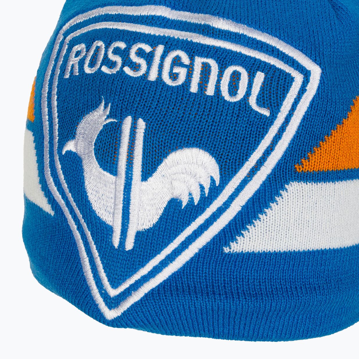 Rossignol L3 Jr Rooster lazuli blue vaikiška žieminė kepurė 4