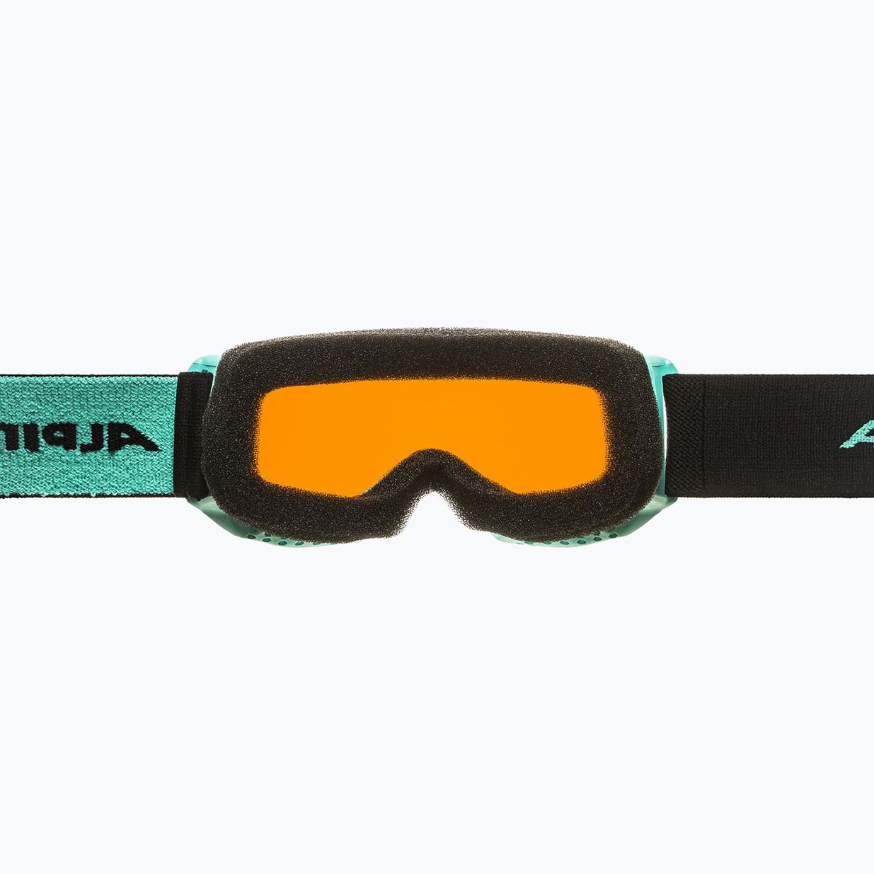 Vaikiški slidinėjimo akiniai Alpina Piney aqua matt/ orange 3