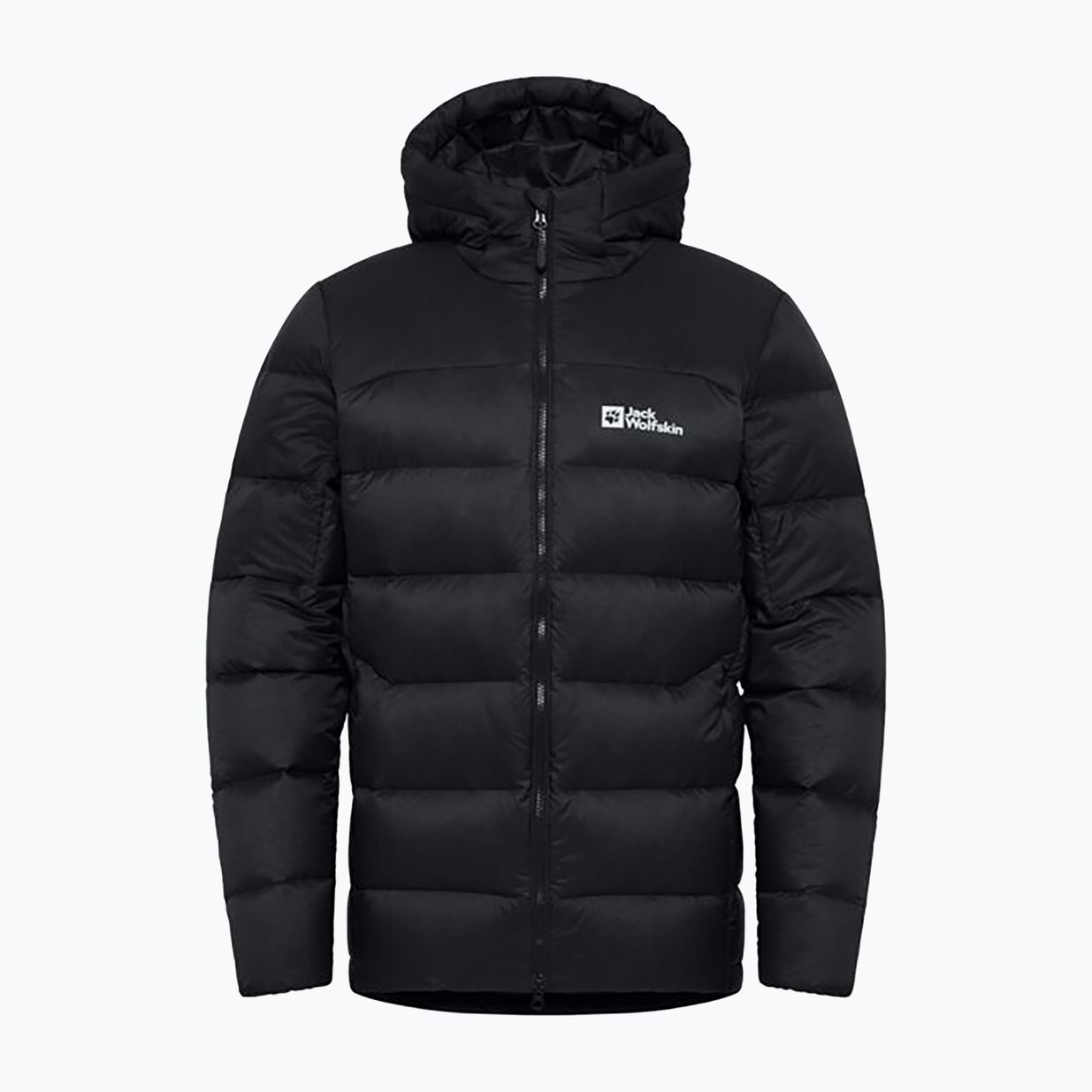 Vyriška pūsta striukė Jack Wolfskin Nebelhorn Down Hoody black 9