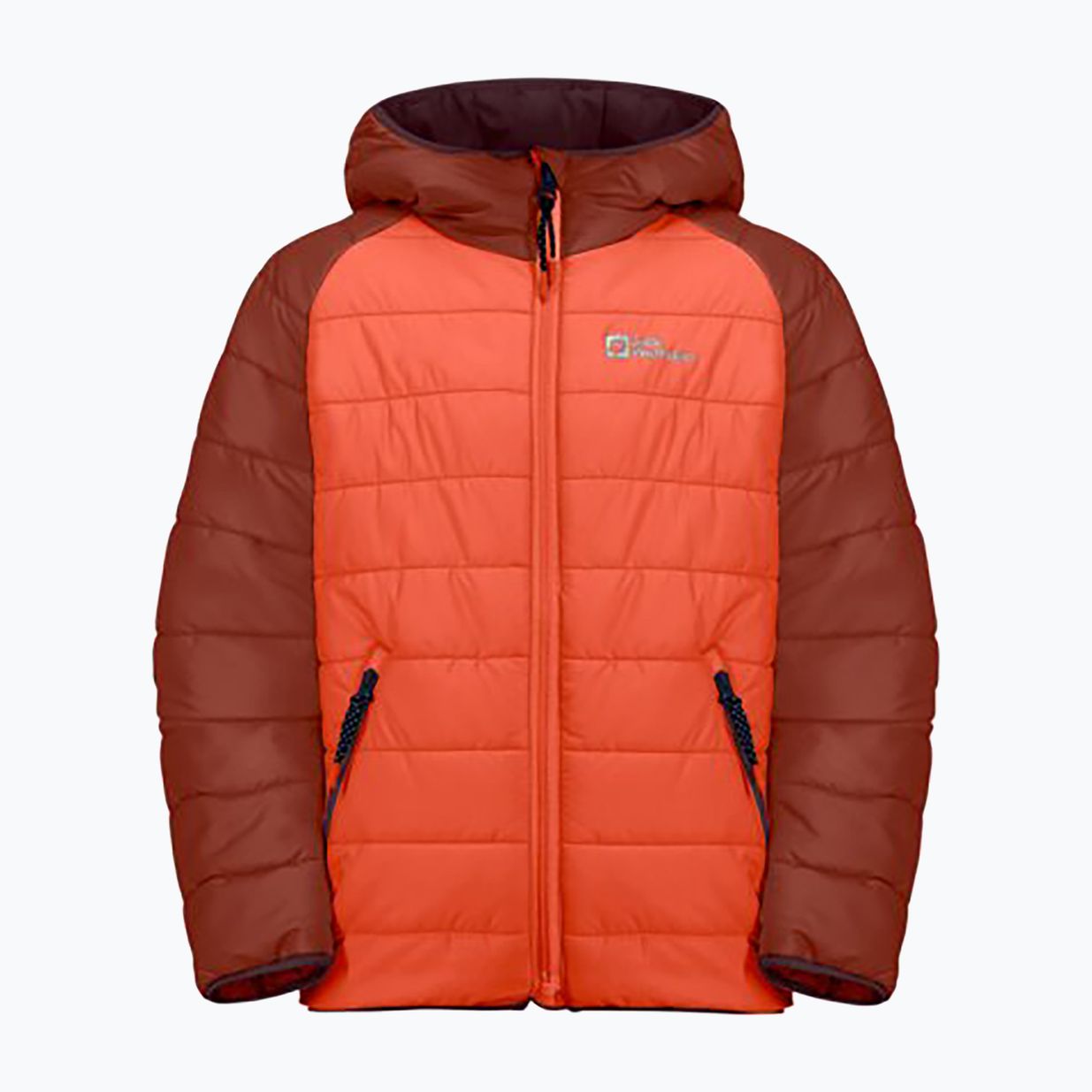 Vaikiška pūsta striukė Jack Wolfskin Zenon coral orange 4