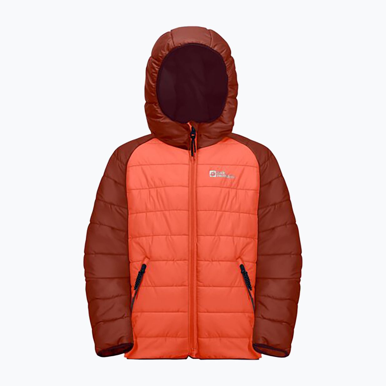 Vaikiška pūsta striukė Jack Wolfskin Zenon coral orange 6