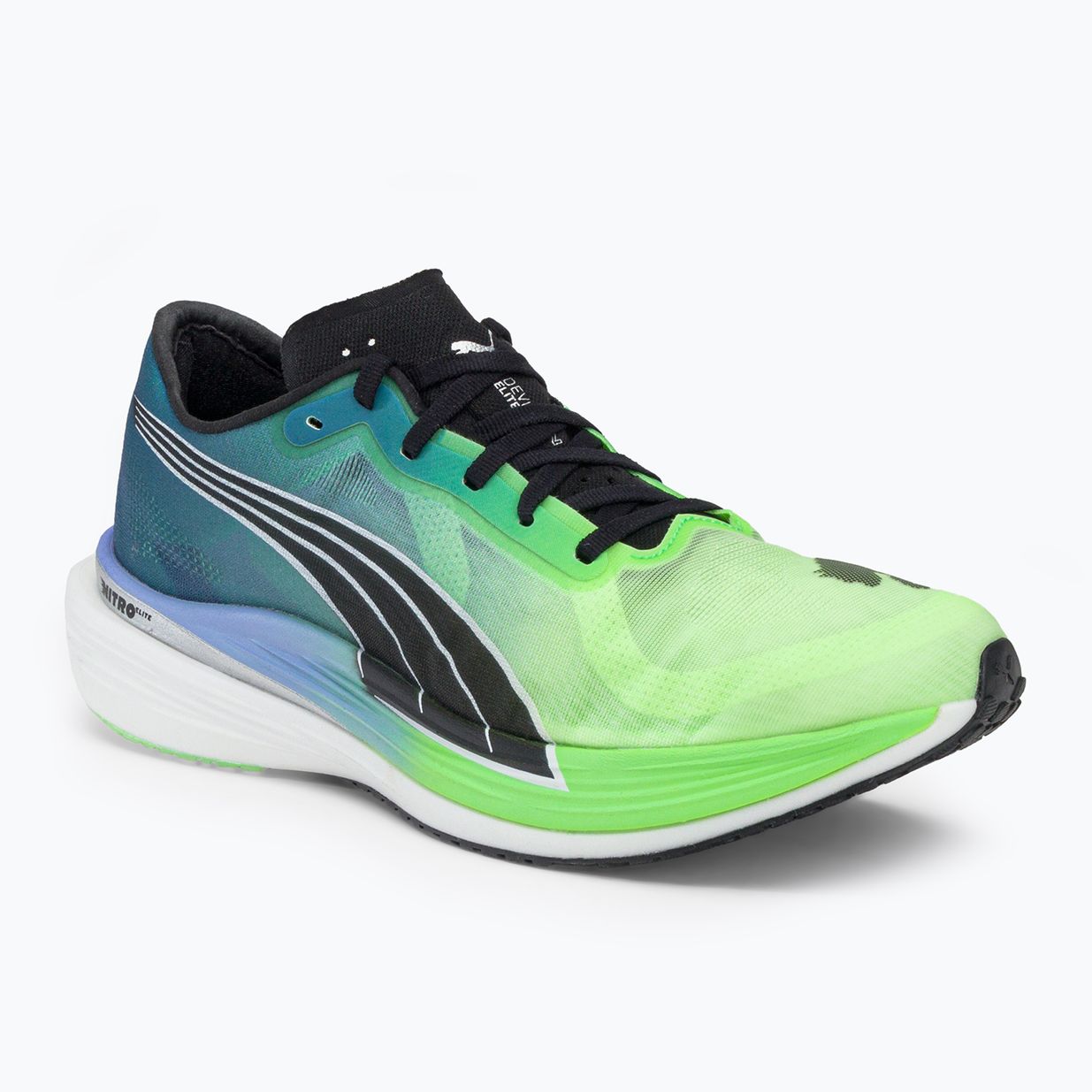 Vyriški bėgimo bateliai PUMA Deviate Nitro Elite 2 green 377786 01