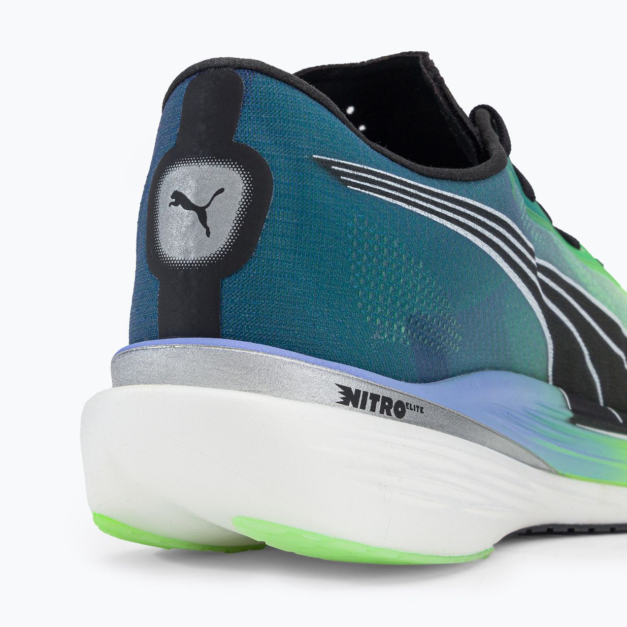 Vyriški bėgimo bateliai PUMA Deviate Nitro Elite 2 green 377786 01 8